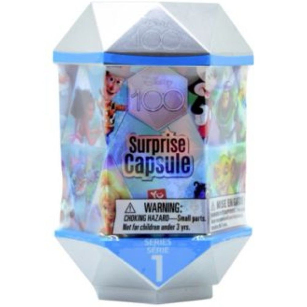 2 Disney 100 Surprise Capsule with Blue and Silver Accents-